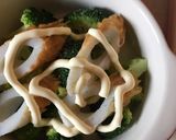 ブロッコリーとちくわのチーズ焼き作り方3写真