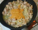 超簡単♪鶏肉とえのきの味噌マヨ炒め作り方4写真