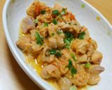 超簡単♪鶏肉とえのきの味噌マヨ炒め作り方6写真