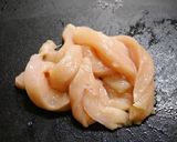 簡単！しっとりムネ肉ともやしのトマト炒め作り方1写真