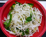 簡単！しっとりムネ肉ともやしのトマト炒め作り方5写真