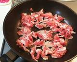 カリカリ豚こまの香味ソース焼き作り方3写真