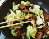 カリカリ豚こまの香味ソース焼き作り方6写真
