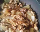 ☆大根と豚肉のオイスター炒め☆作り方3写真