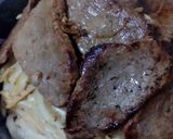フランス料理風:牛焼肉もやし炒め丼作り方10写真