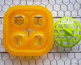 セリア雑貨でチョコ入りレーズンメロンパン作り方2写真