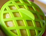 セリア雑貨でチョコ入りレーズンメロンパン作り方10写真
