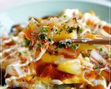 お餅消費に！ お餅と白菜のお好み焼き風作り方10写真