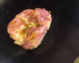 鶏もも肉のグリーンカレー炒め作り方1写真