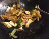 鶏もも肉のグリーンカレー炒め作り方3写真