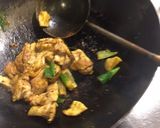 鶏もも肉のグリーンカレー炒め作り方4写真