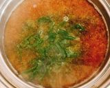 ねばとろ☆生めかぶのお味噌汁作り方4写真