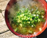 ねばとろ☆生めかぶのお味噌汁作り方5写真