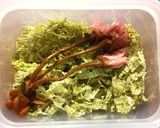 カップにお湯を注ぐ即席お味噌汁＆お吸い物作り方4写真