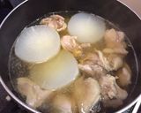 大根と鶏肉のホロホロ煮込み♡作り方4写真