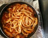 トマトソースde簡単♡ボンゴレ風うどん♪作り方5写真