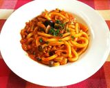 トマトソースde簡単♡ボンゴレ風うどん♪作り方6写真