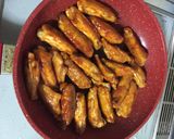 お弁当にも！手羽中の甘辛ケチャップ炒め作り方4写真