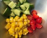 残りごはんでも♪イタリアンなライスサラダ作り方2写真
