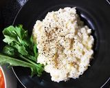 ルッコラと冷凍ごはんの濃厚チーズリゾット作り方8写真