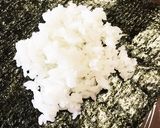 わさび菜と鮭のおにぎらず作り方2写真