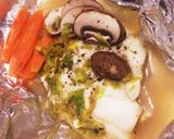 超簡単！白身魚のバターホイル(蒸し)焼き作り方4写真