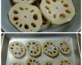蓮根のバルサミコ甘辛炒め☆野菜のソテー作り方1写真