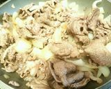 簡単牛丼！砂糖化学調味料無し　お弁当にも作り方1写真