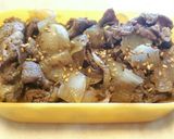 簡単牛丼！砂糖化学調味料無し　お弁当にも作り方4写真