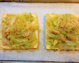 トースターで！厚揚げのなめたけネギ焼き！作り方3写真