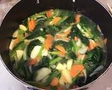 野菜嫌いの息子も♡ほうれん草のスープ作り方5写真