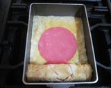ピンクが可愛い♪ハムくるくる卵焼き作り方6写真