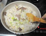 ガーリックビーフの麦味噌ライス作り方5写真