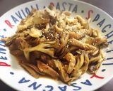 舞茸＆椎茸のニンニク醤油バター炒め作り方5写真