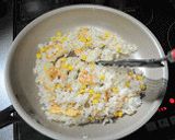 チーズと麦味噌のパラパラピラフ作り方7写真
