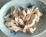 ピーナッツバター de 棒々鶏風作り方1写真