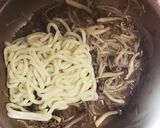 包丁いらず！簡単☆ひき肉焼うどん作り方5写真