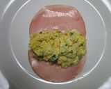 お弁当に♪ハムでたまごをクルっと♪＾＾作り方3写真