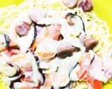 簡単クリームスパゲティ作り方9写真