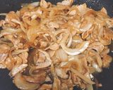 豚こまと玉ねぎの生姜焼き風*作り方4写真