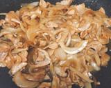豚こまと玉ねぎの生姜焼き風*作り方4写真