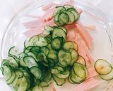 すし酢で簡単☆さっぱり味の春雨サラダ作り方1写真