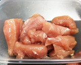 簡単★ささみの梅肉はちみつ和え作り方1写真