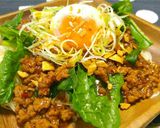 ジャージャー麺風♪あったか肉味噌そうめん作り方6写真