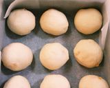 ホワイトチョコとレモンピールのちぎりパン作り方3写真