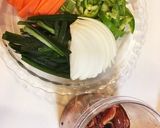 【甘辛】野菜たっぷりチャプチェ♬作り方1写真