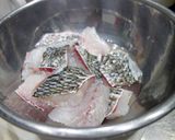 チヌ(黒鯛)の洋風煮付け作り方1写真