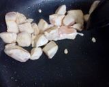 筋肉増量!味噌と納豆の鶏もやしパスタ作り方2写真