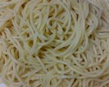 筋肉増量!味噌と納豆の鶏もやしパスタ作り方7写真