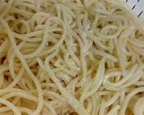 筋肉増量!味噌と納豆の鶏もやしパスタ作り方6写真